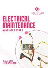 Electrical Maintenance Service Flyer