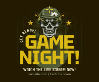 Game Night Facebook Post Design