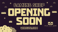 Game Shop Opening Animation