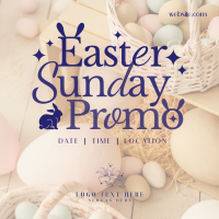 Modern Nostalgia Easter Promo Instagram Post