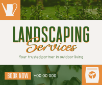 Landscape Garden Service Facebook Post