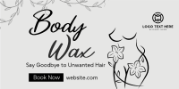 Body Waxing Service Twitter Post