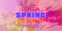 Exclusive Spring Giveaway Twitter Post