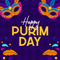 Purim Day Event Linkedin Post