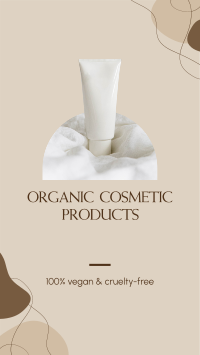 Organic Cosmetic Instagram Story