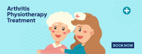 Elderly Physiotherapy Treatment Facebook Cover