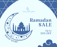 Ramadan Moon Discount Facebook Post