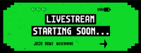 Livestream Start Gaming Facebook Cover