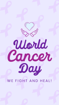 Worldwide Cancer Fight Instagram Story