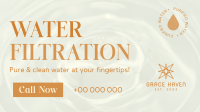 Water Filter Business Facebook Event Cover