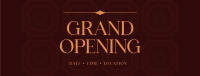 Vintage Grand Opening Facebook Cover