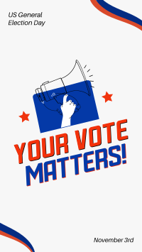 Your Vote Matters Instagram Reel