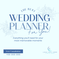 Your Wedding Planner Linkedin Post Design