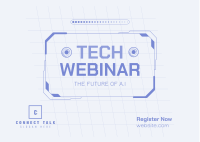 Tech Webinar Postcard Image Preview