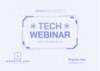 Tech Webinar Postcard Image Preview