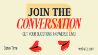 Q&A Join Now Animation