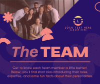 Meet The Team Facebook Post example 3