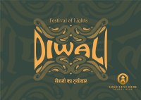 Festival of Lights Postcard