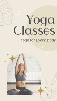 Modern Yoga Class For Every Body Instagram Reel