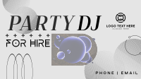 Party DJ Facebook Event Cover