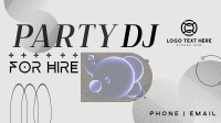 Party DJ Facebook Event Cover