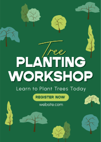 Tree Planting Workshop Flyer