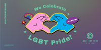 Sticker Pride Twitter Post