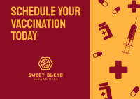 Vaccinate Postcard Design