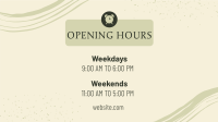 New Opening Hours Facebook Event Cover