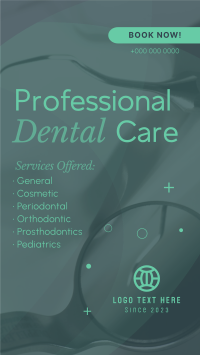 Professional Dental Care Services TikTok Video