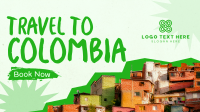 Travel to Colombia Paper Cutouts Video