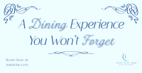  Art Nouveau Restaurant Facebook Ad