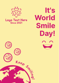 World Smile Day Smileys Flyer