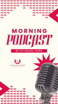 Morning Podcast Stream Instagram Story