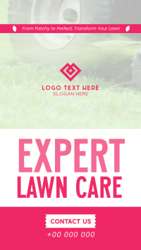 Minimalist Lawn Care Experts Facebook Story