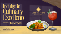 Sophisticated Food Quote Animation