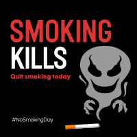 World No Smoking Day Linkedin Post example 1