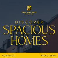 Spacious Homes Instagram Post Design