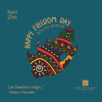 South African Freedom Day Linkedin Post