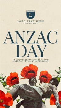 Anzac Day Collage Instagram Reel Image Preview