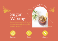 Sugar Waxing Salon Postcard