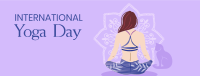 Yoga Day Meditation Facebook Cover Image Preview