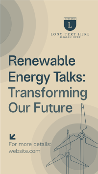 Renewable Energy Talks Facebook Story