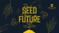 Earth Day Seed Planting Animation