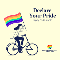 Declare Your Pride Instagram Post