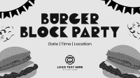 Burger Block Party Facebook Event Cover