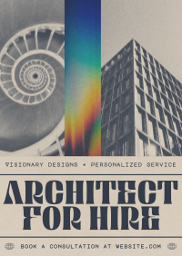 Editorial Architectural Service Flyer