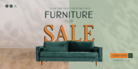 Sofa Furniture Sale Twitter Post