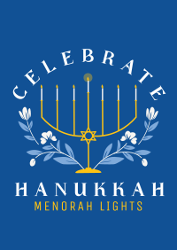 Hanukkah Light Poster