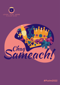 Chag Purim Sameach Flyer